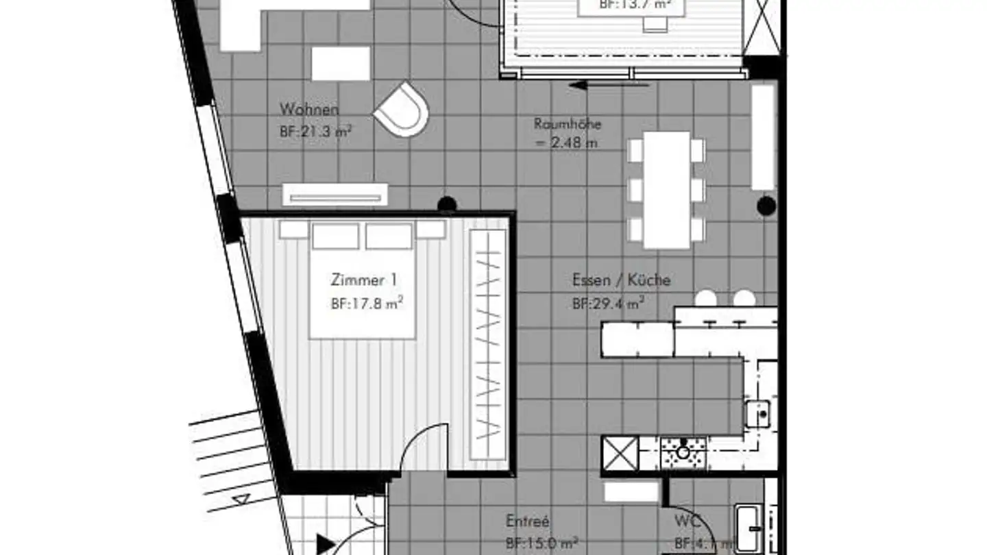 Appartement à louer - Stationsstrasse, 8606 Nänikon - Photo 4