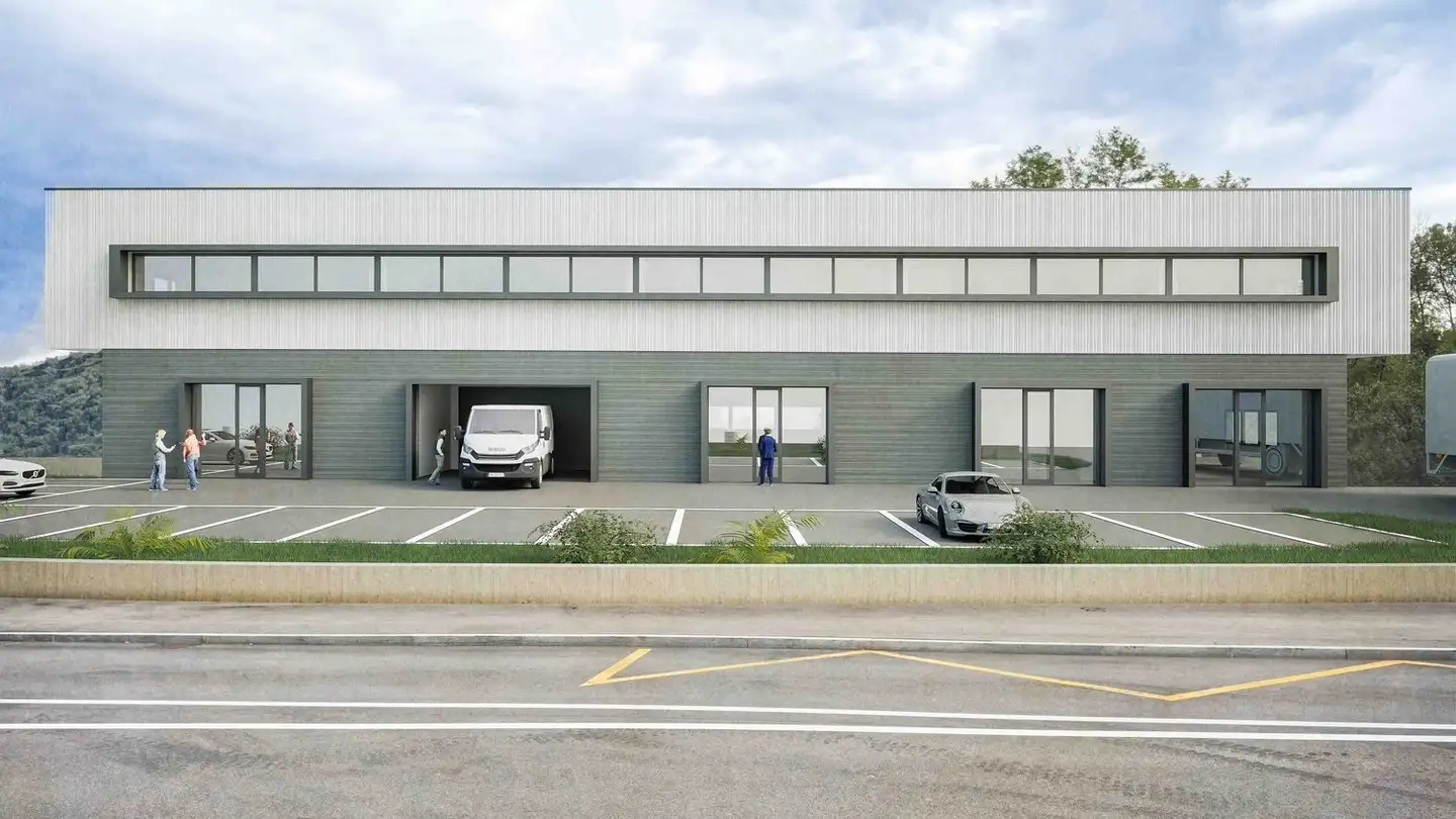 Grande magazzino in affitto - Via Vite, 6855 Stabio - Photo 2