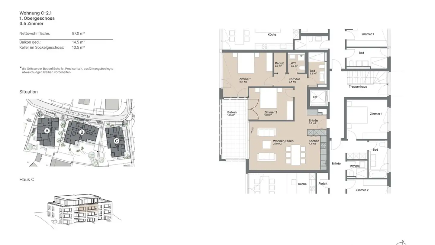 Appartamento in vendita - Ruchholzstrasse, 4103 Bottmingen - Foto 2