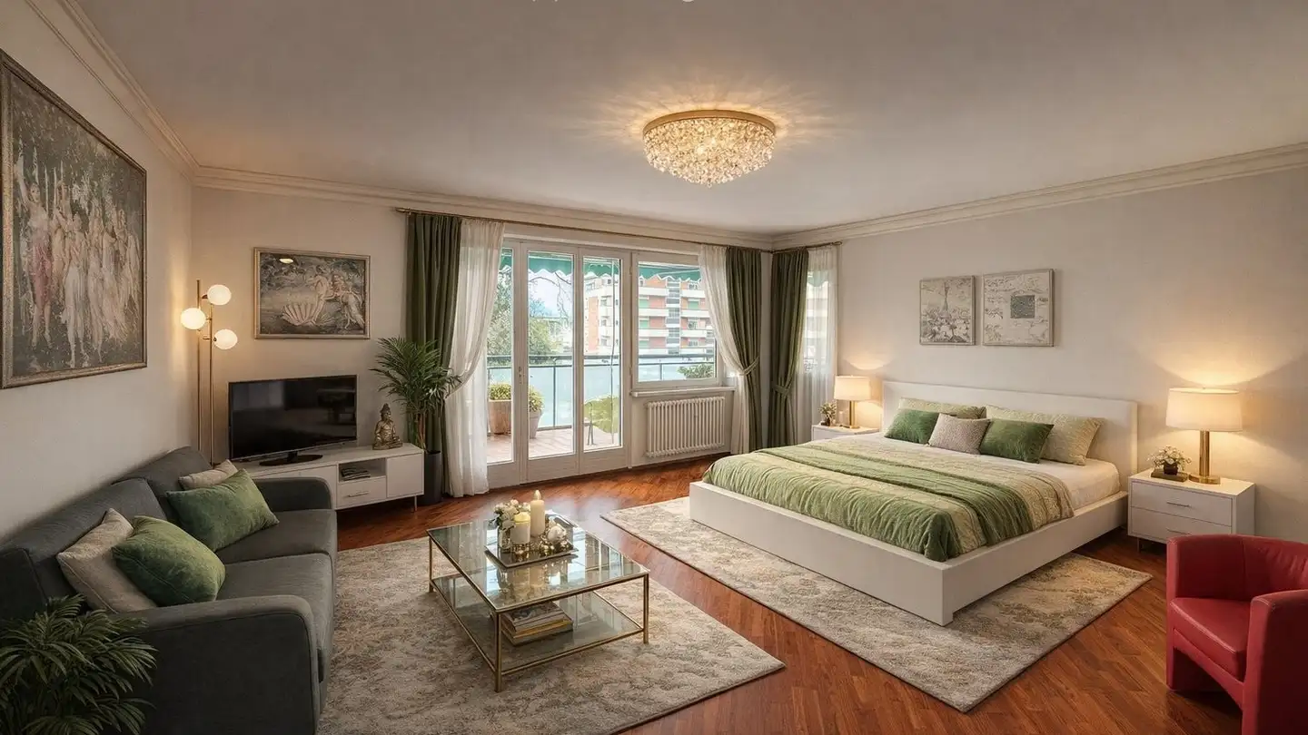 Wohnung mieten - Via Tesserete 21, 6900 Massagno