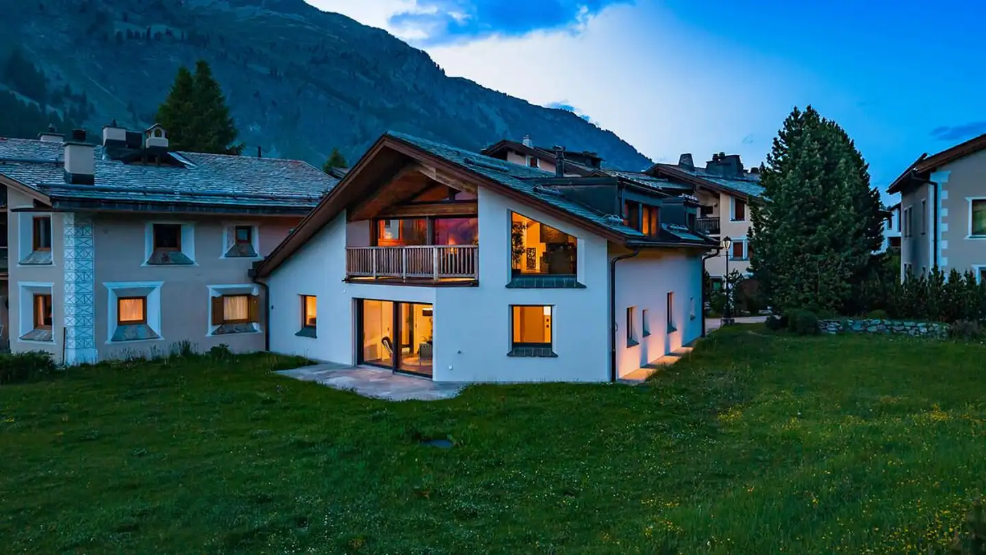 Maison en terrasse à vendre - 7514 Sils/Segl Maria