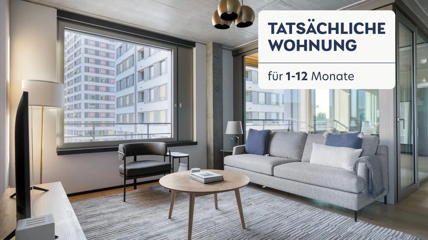 Appartement meublé à louer - Leutschenbachstrasse 46, 8050 Zürich