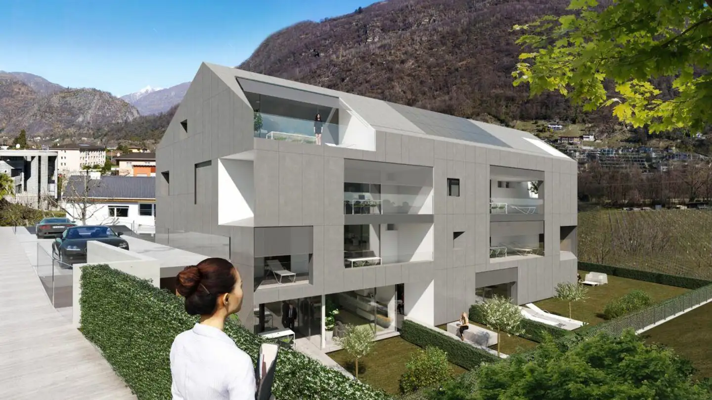 Wohnung kaufen - Via Ubrio, 6616 Losone