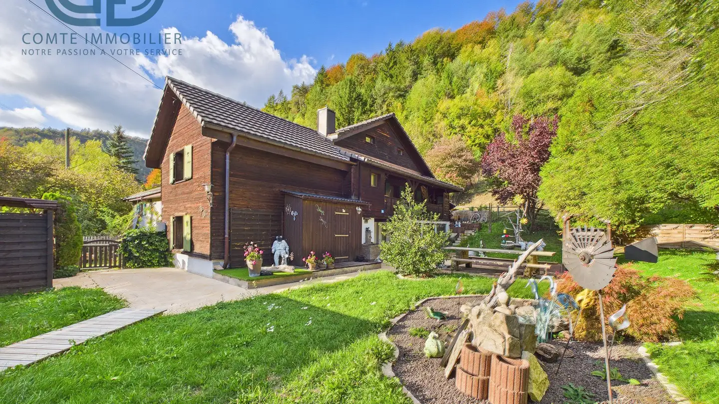 Casa singola in vendita - Route De Soulce 3, 2863 Undervelier