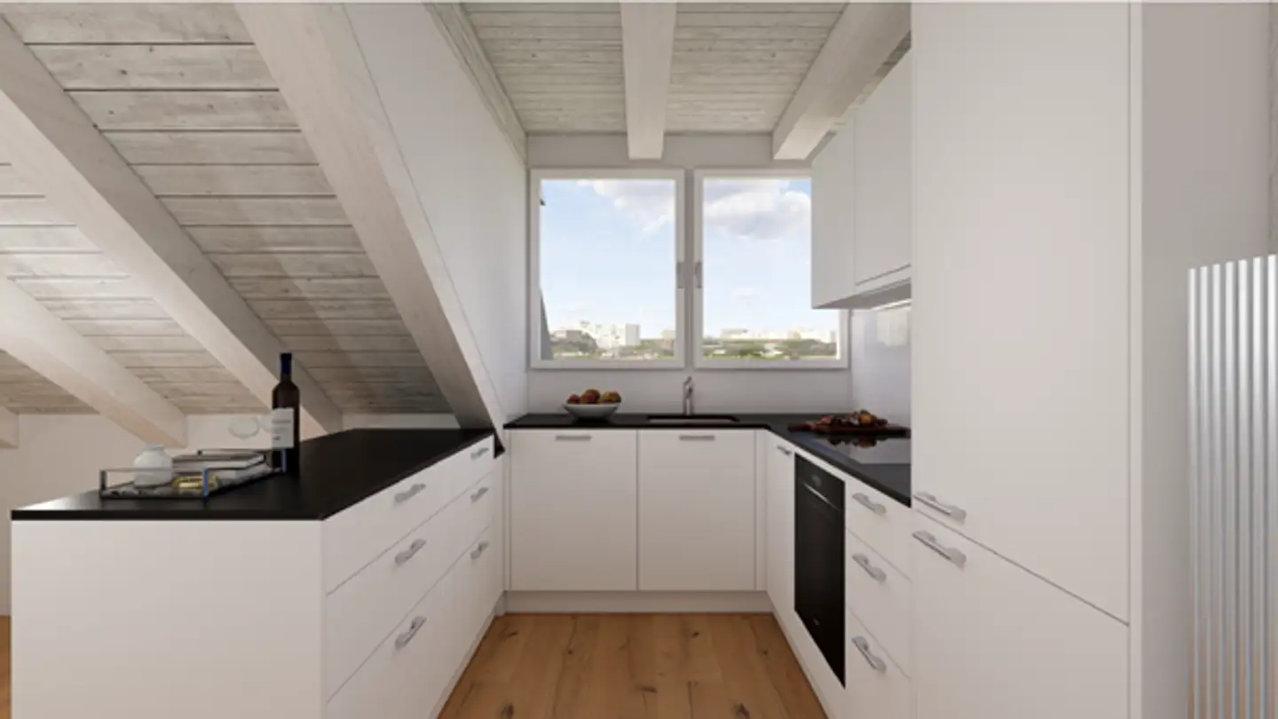 Attique à louer - Regensbergstrasse 50, 8050 Zürich