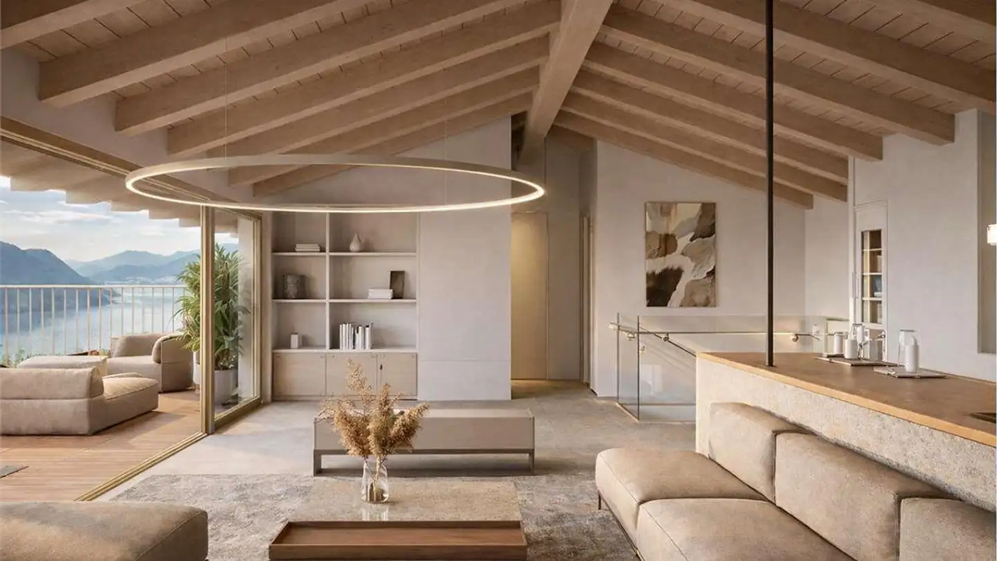 Furnished apartment for sale - Lungolago Giuseppe Motta, 6815 Melide