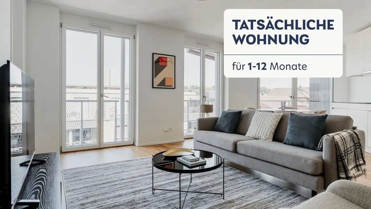 Furnished apartment for rent - Austrasse 50, 8045 Zürich