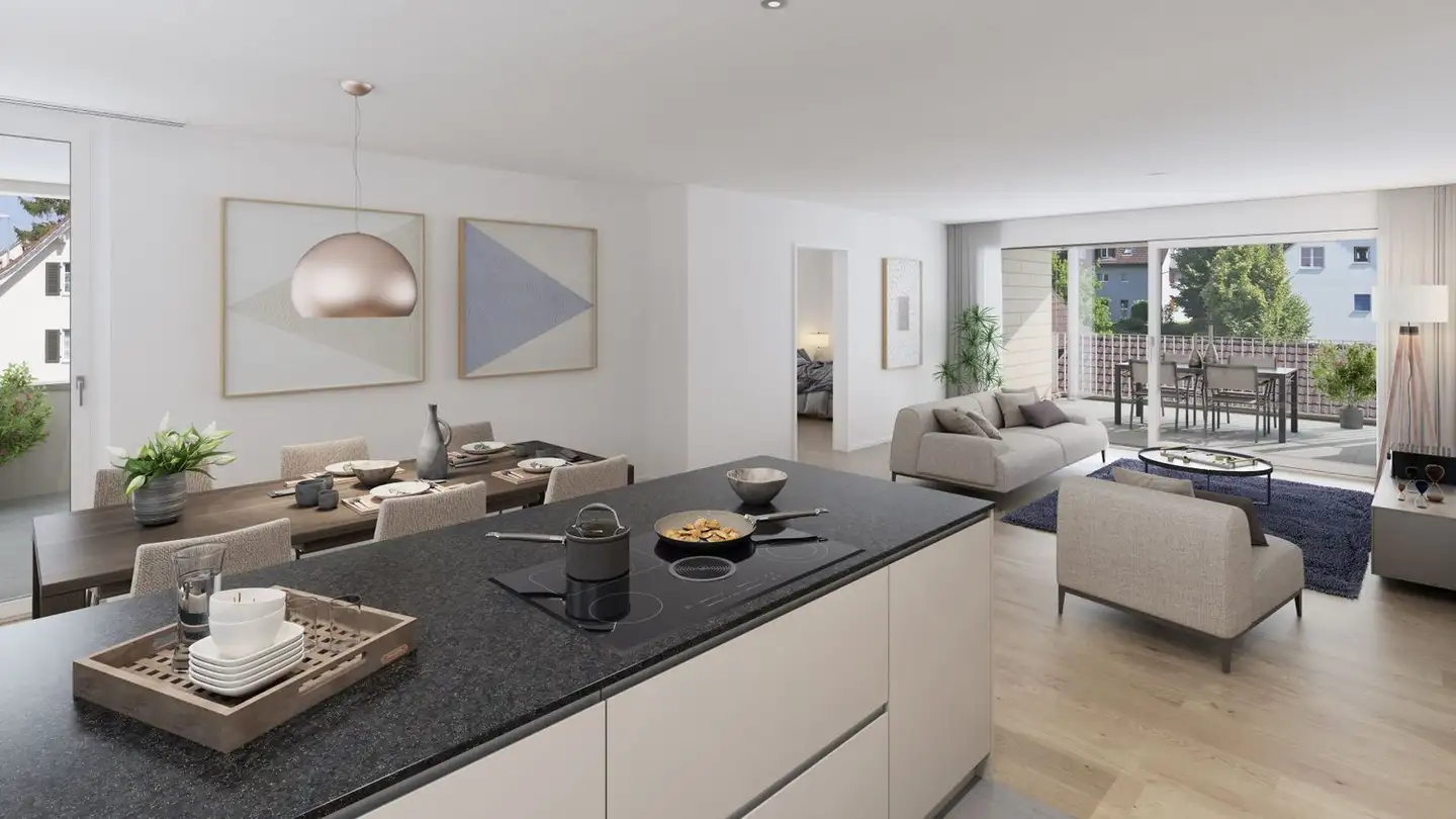 Wohnung mieten - Hauptstrasse 6, 8598 Bottighofen - Foto 2