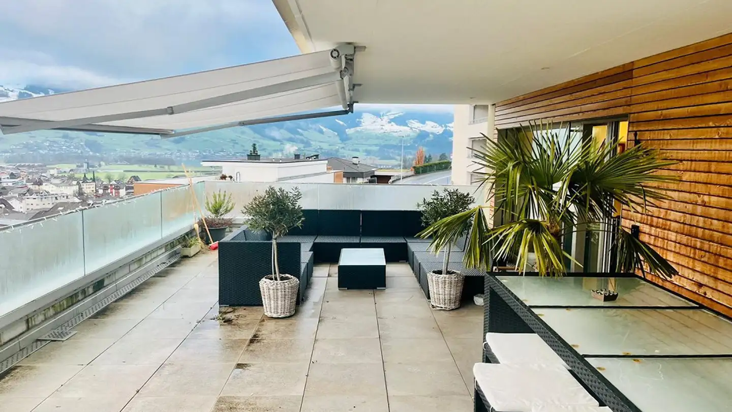 Penthouse mieten - Rossbergstrasse 16, 6422 Steinen