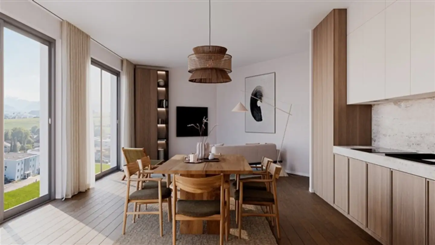 Wohnung kaufen - 1741 Cottens FR