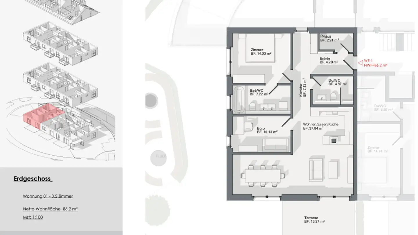 Appartamento in affitto - Weinfelderstrasse 1, 8560 Märstetten - Foto 3