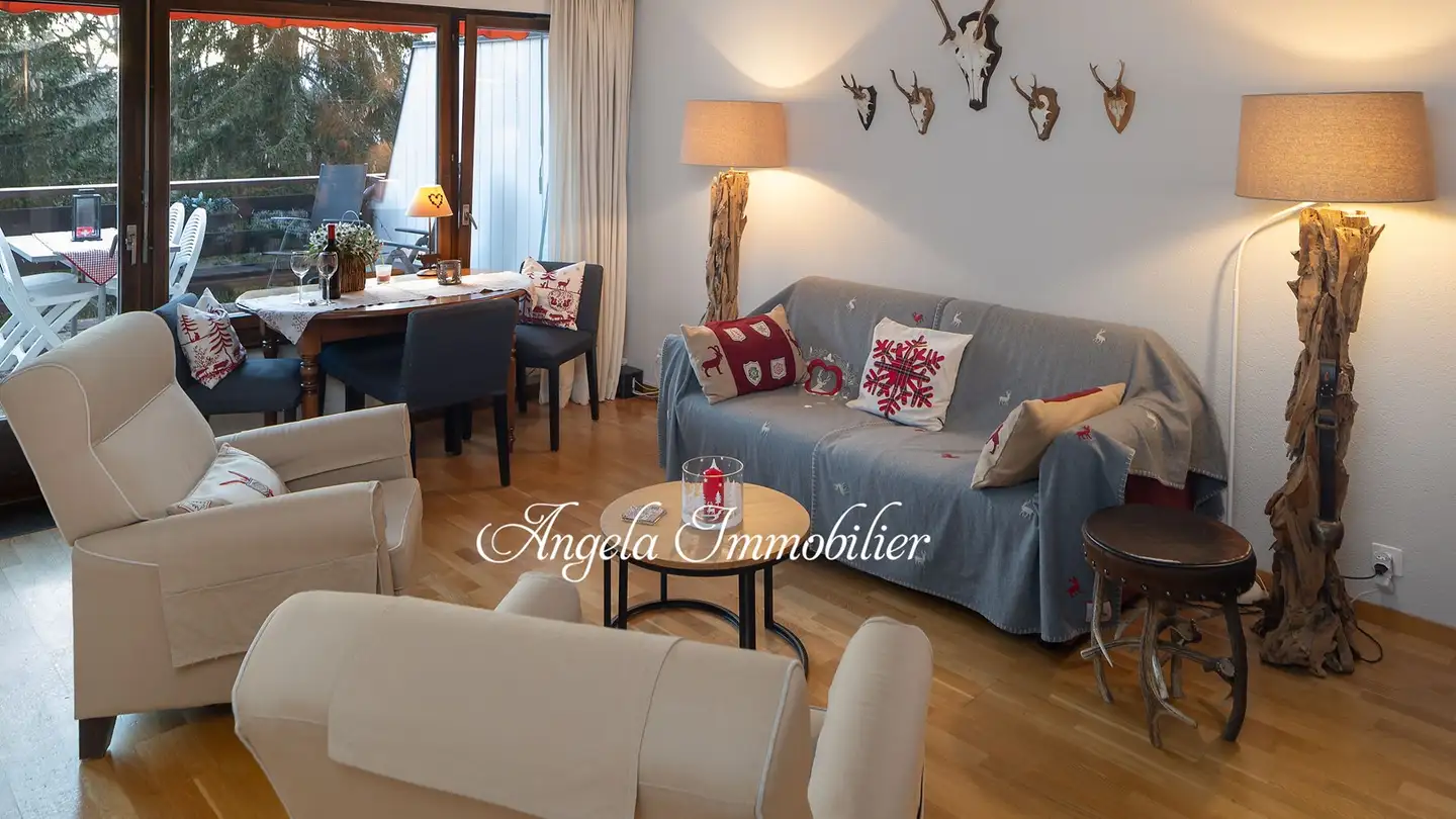 Appartement meublé à vendre - Rue Du Pas De L'ours, 3963 Crans-Montana