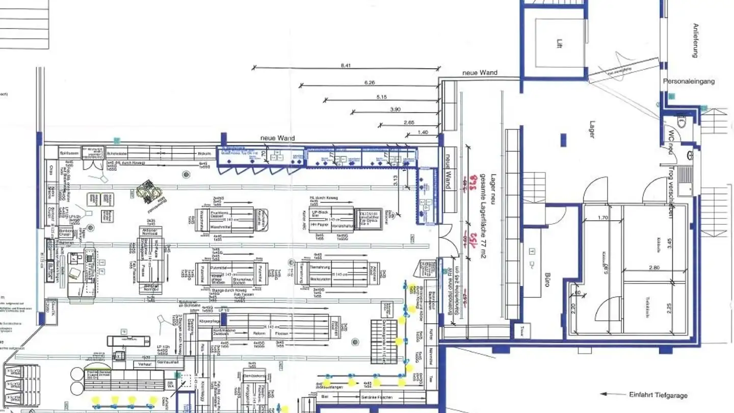 Immeuble mixte à louer - 1055 Froideville