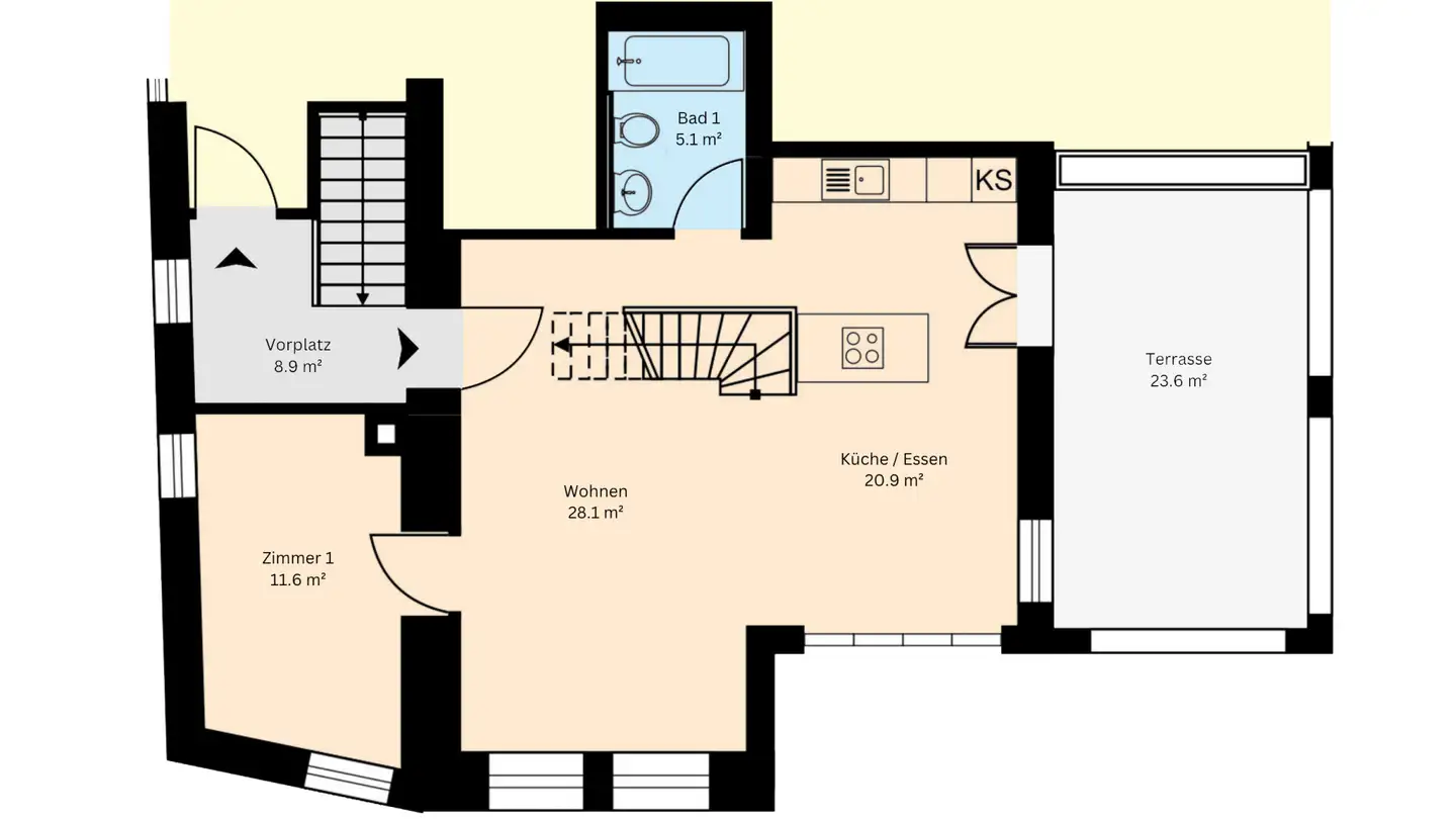 Maisonette kaufen - Mittelgasse 4, 4402 Frenkendorf