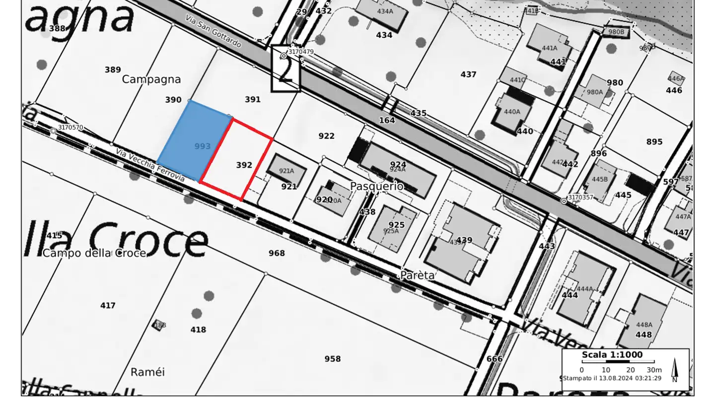 Terrain constructible à vendre - Via Vecchia Ferrovia, 6742 Pollegio - Photo 4