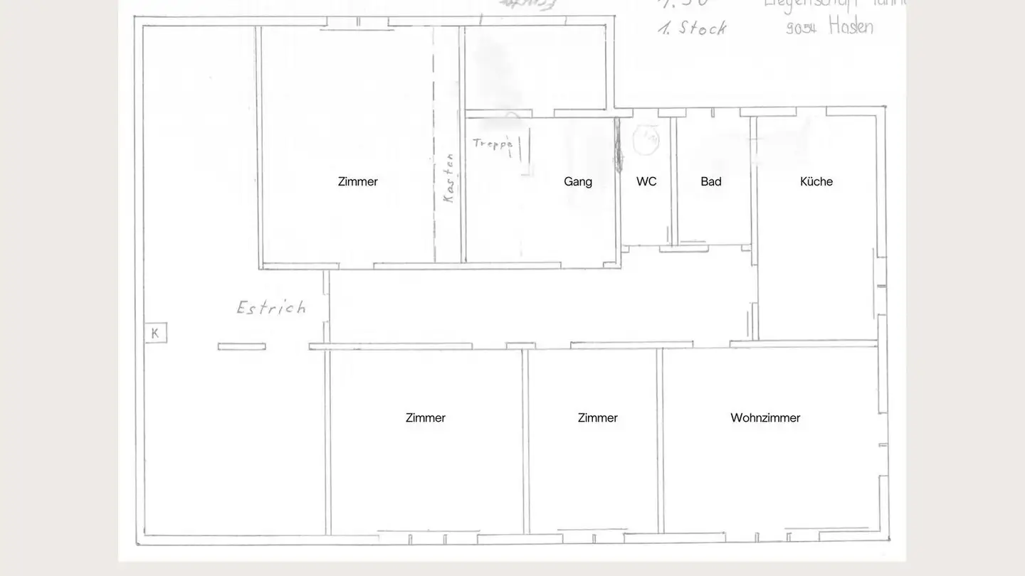 Appartement à louer - Tannenhus 4, 9054 Haslen AI - Photo 4