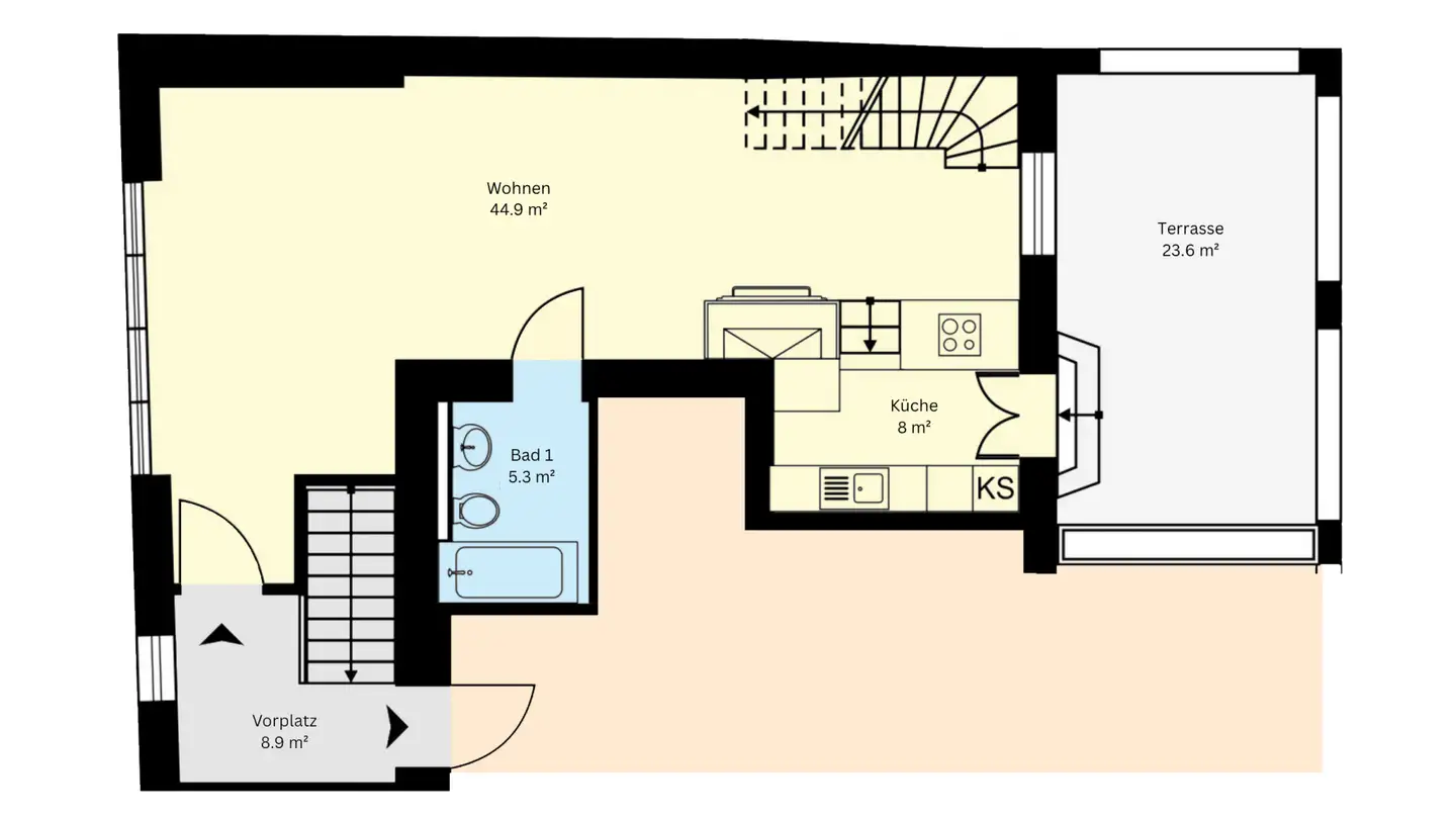 Maisonette kaufen - Mittelgasse 4, 4402 Frenkendorf