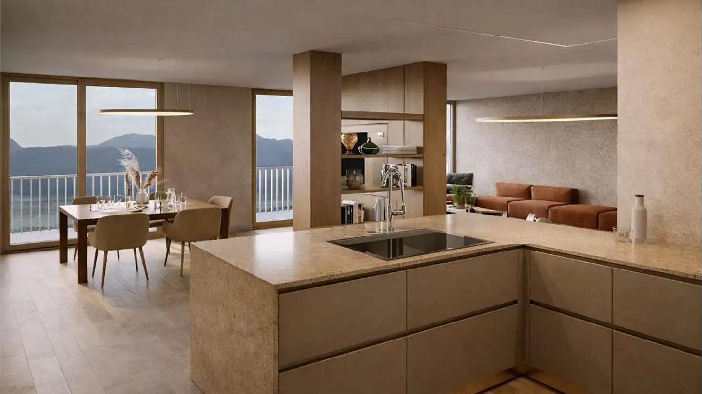 Furnished apartment for sale - Lungolago Giuseppe Motta, 6815 Melide - Photo 3