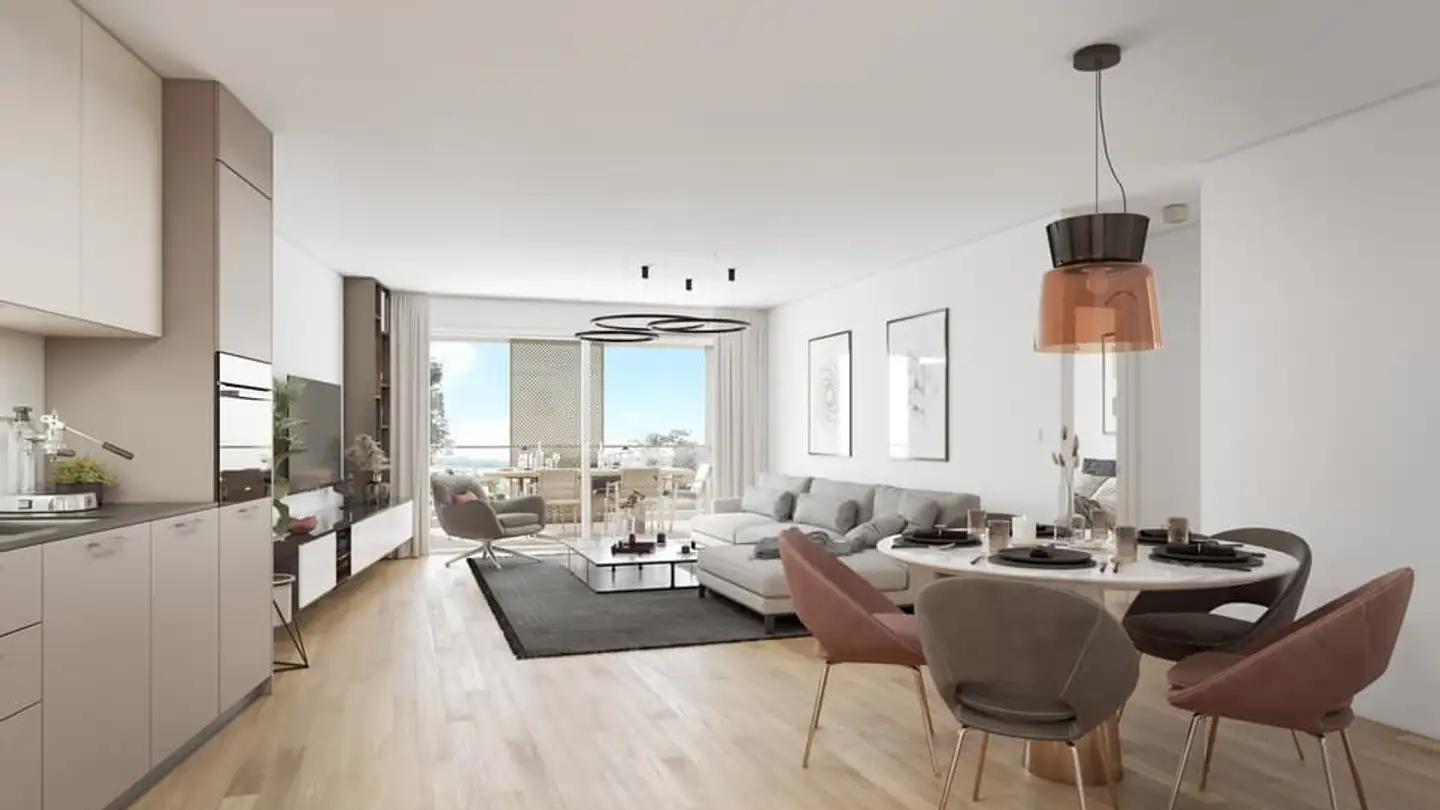 Apartment for rent - Route Des Echervettes, 1680 Romont FR - Photo 2