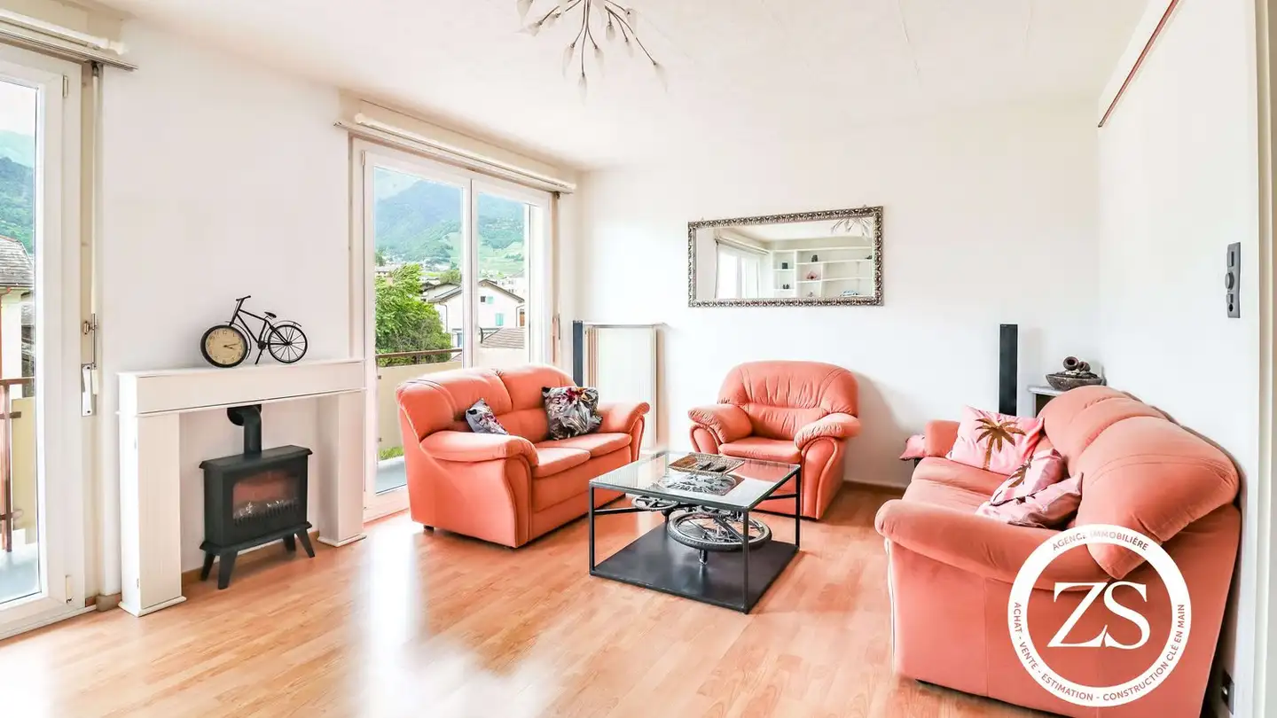Apartment for sale - Avenue De La Gare 14, 1955 St-Pierre-de-Clages - Photo 2