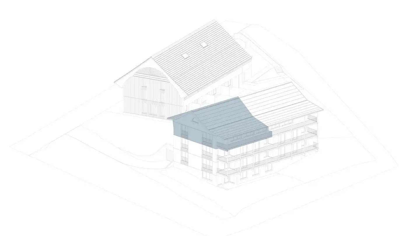Penthouse for sale - Pilatusblick 3, 6042 Dietwil