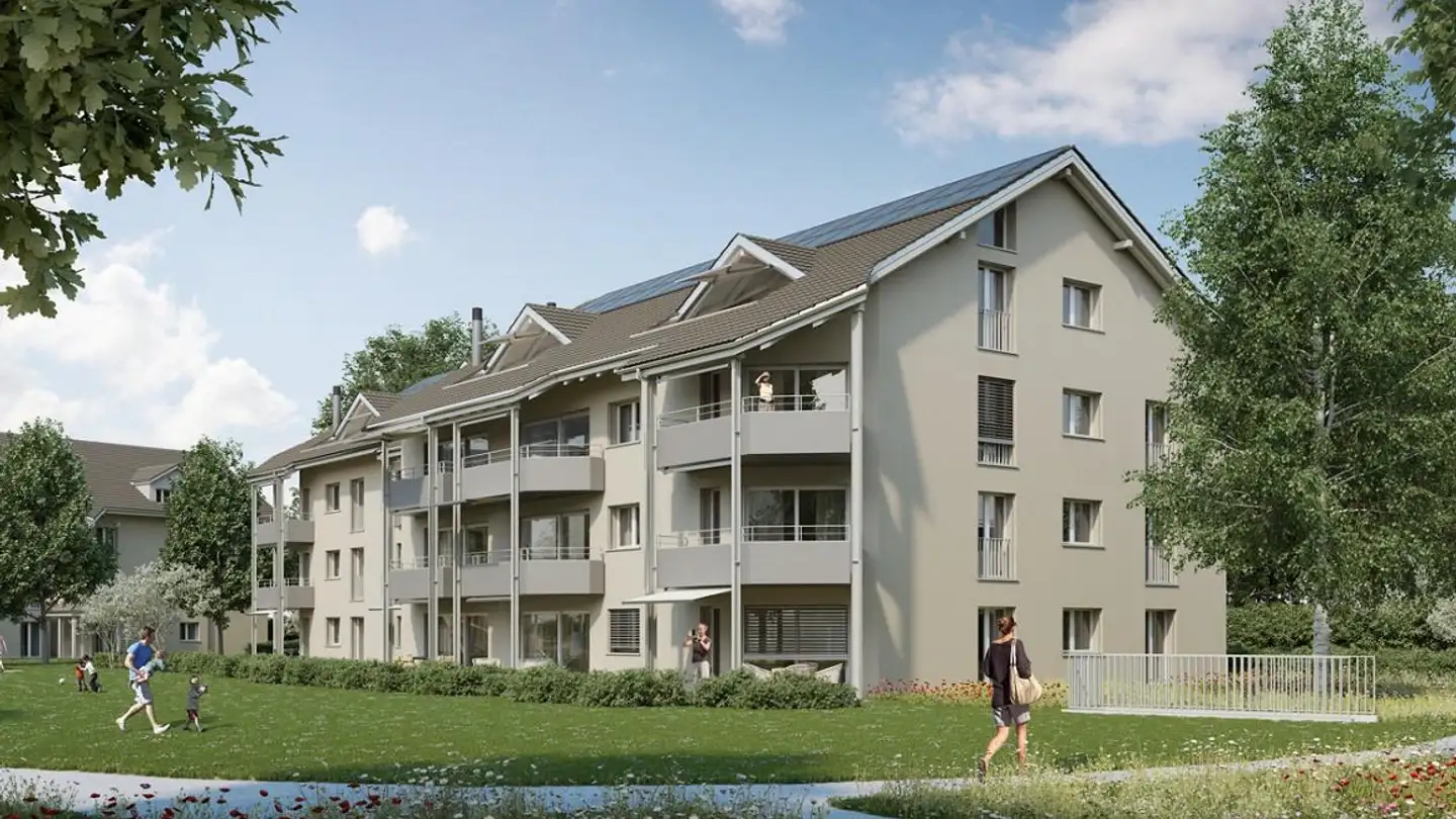 Appartement à louer - Grüttbachstrasse 4, 4542 Luterbach