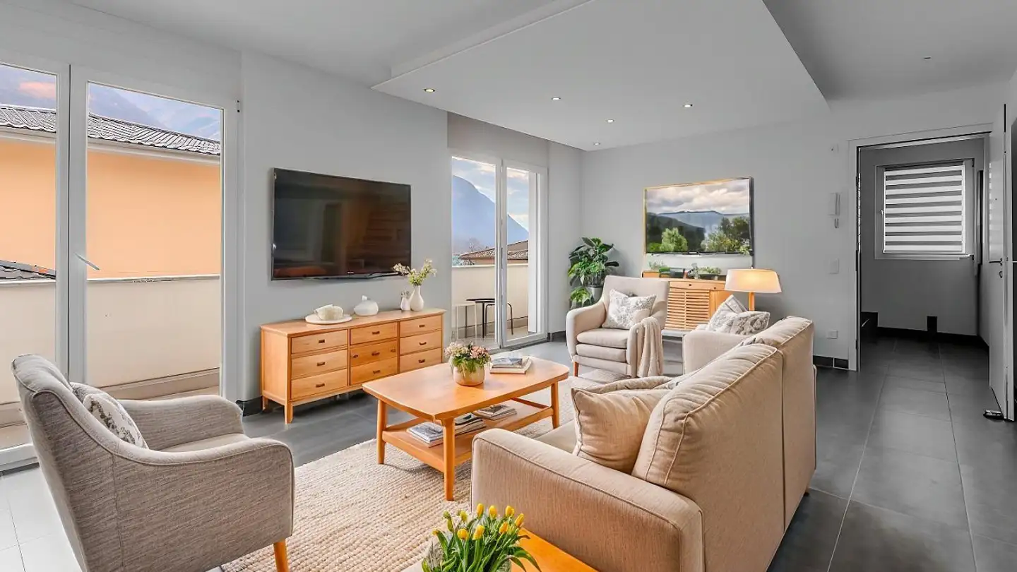 Appartamento in affitto - 6804 Bironico