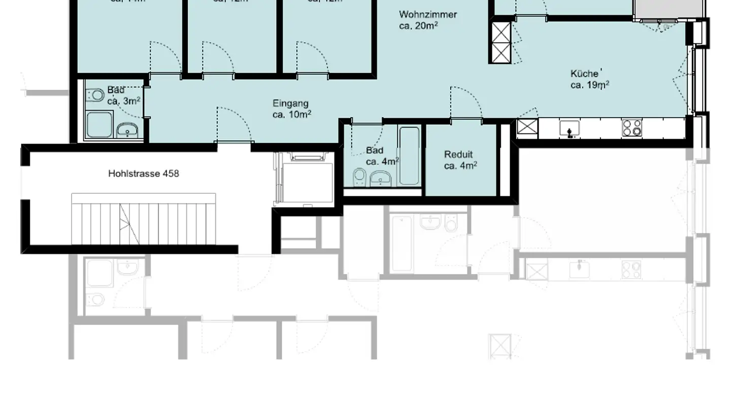 Appartamento in affitto - Hohlstrasse, 8048 Zürich - Foto 2