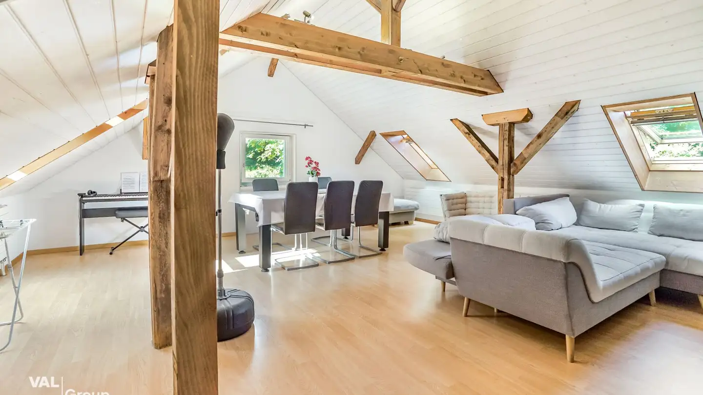 Attique à louer - Birrfeldstrasse 22, 5243 Mülligen - Photo 2