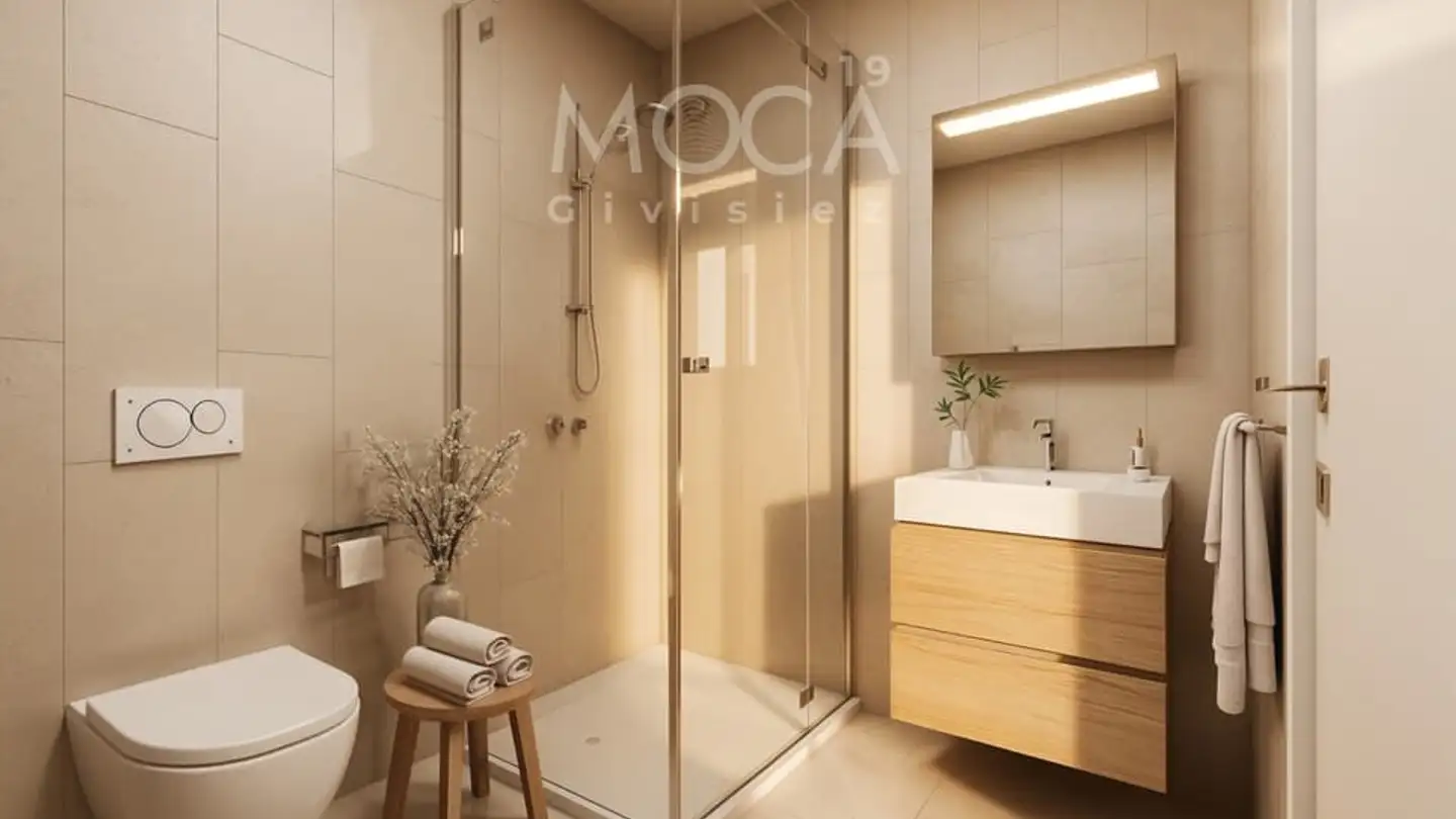 Appartamento in affitto - Route Du Mont-Carmel 19, 1762 Givisiez - Foto 4