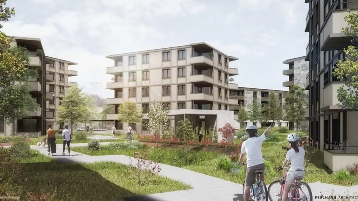 Wohnung mieten - Route D'orny 1, 1350 Orbe - Foto 3