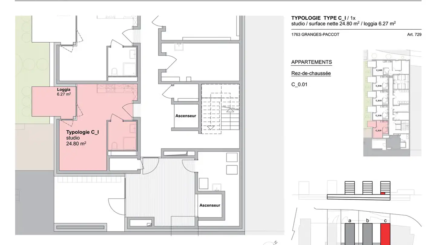 Apartment for rent - Route Du Lac 13, 1763 Granges-Paccot - Photo 4