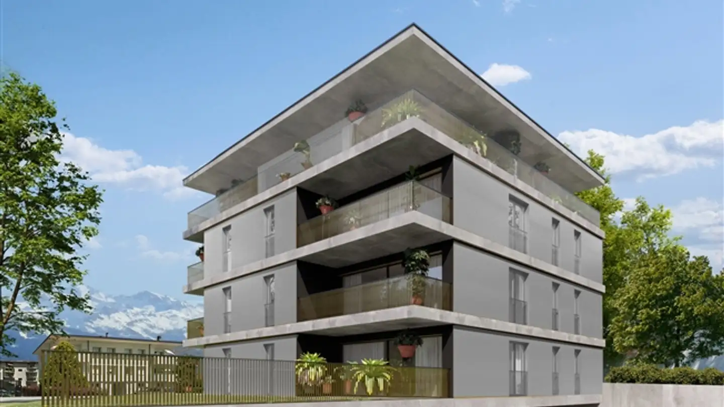 Appartement à vendre - Rue Du Pied-De-Ville 21, 1896 Vouvry