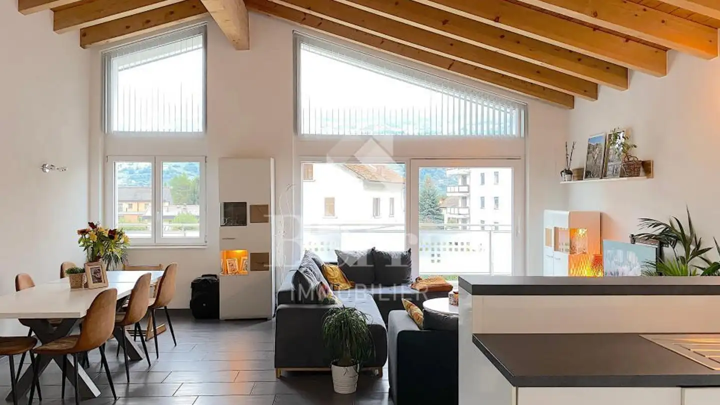 Penthouse kaufen - Route Du Simplon 58, 1957 Ardon