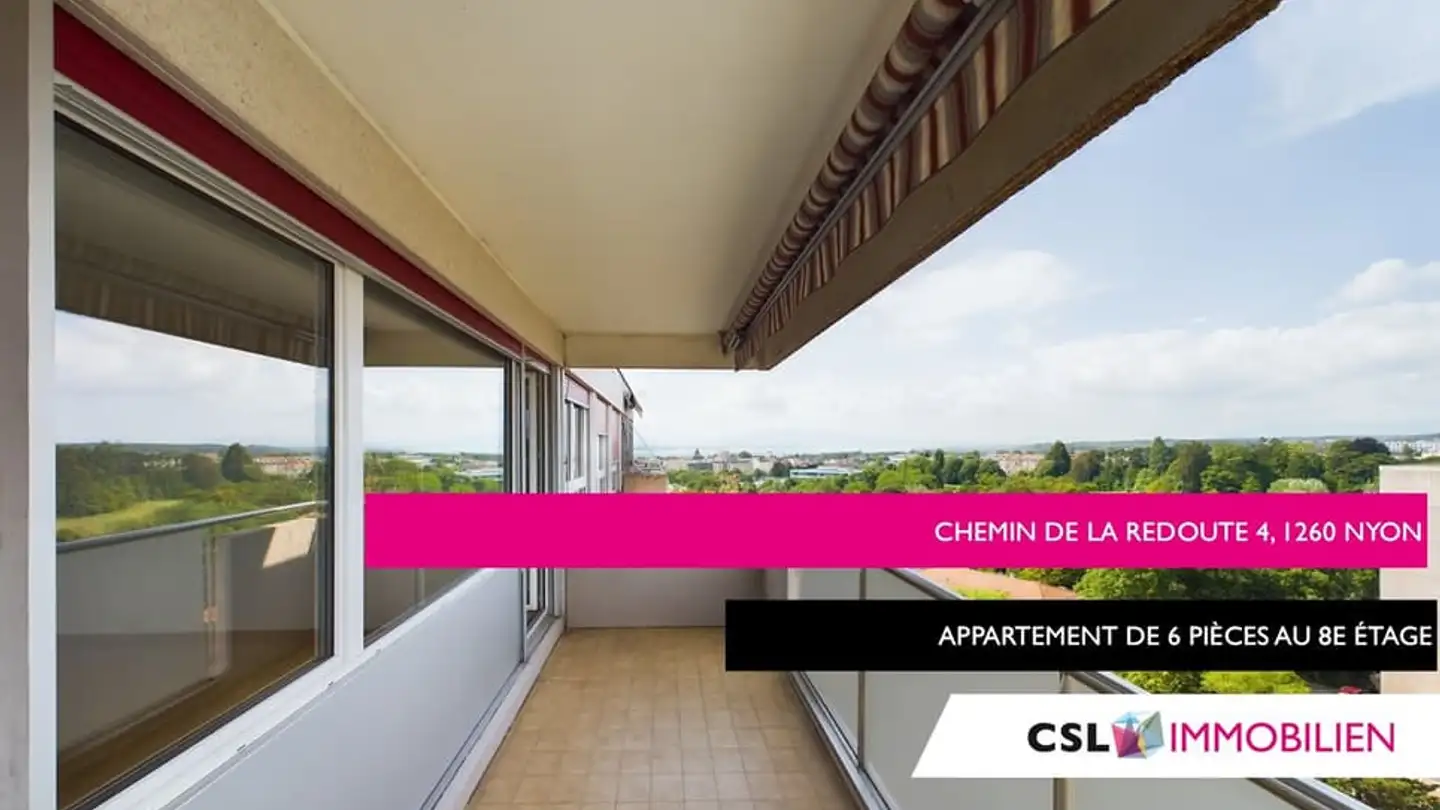 Wohnung mieten - Chemin De La Redoute 4, 1260 Nyon