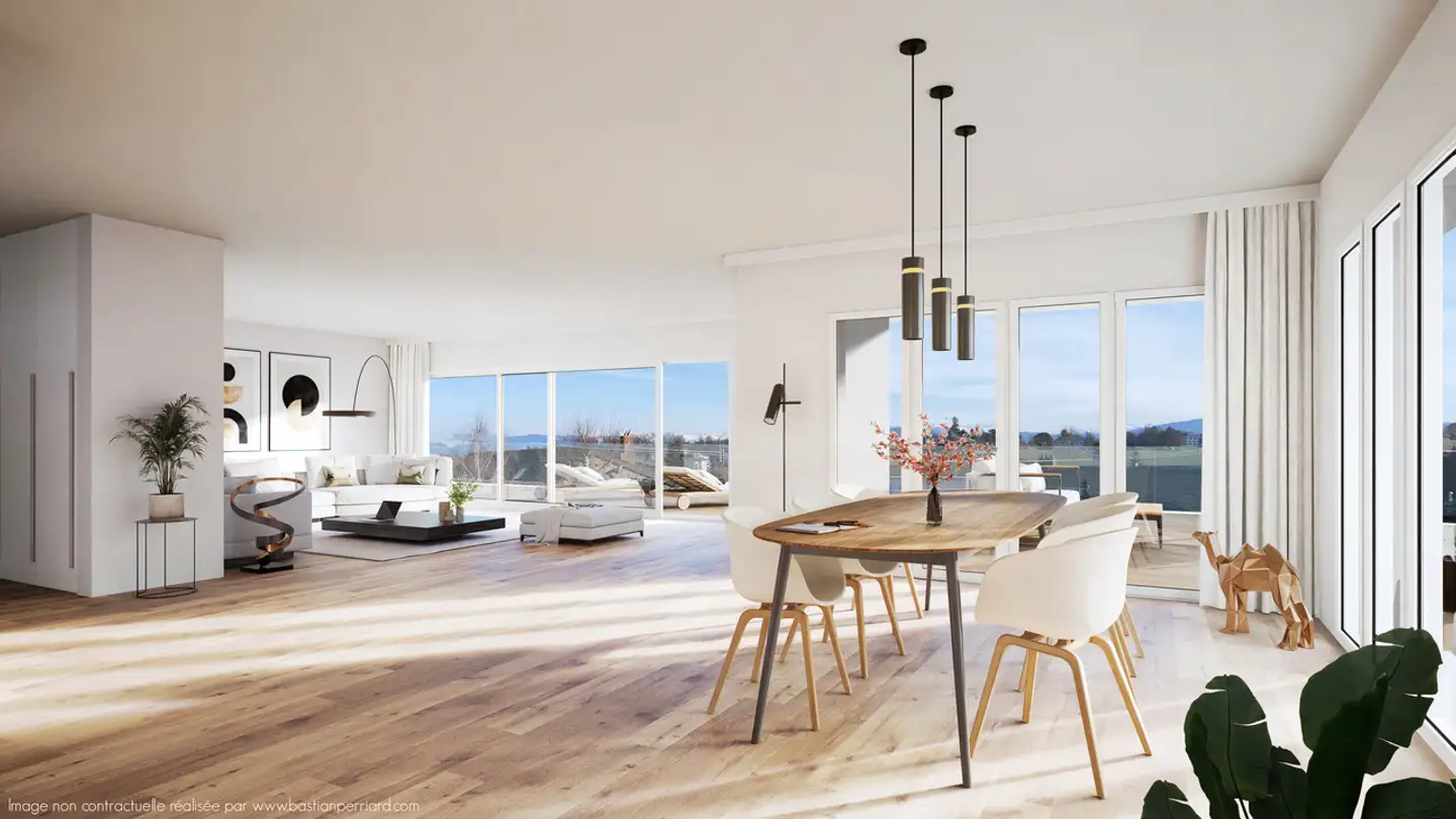 Wohnung kaufen - Beauséjour, 1762 Givisiez - Foto 2