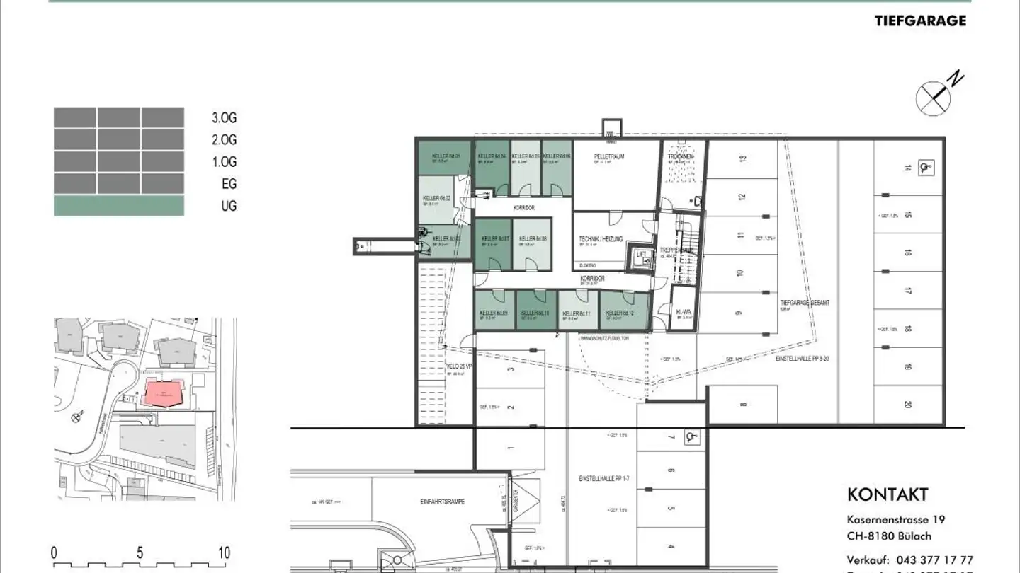 Wohnung kaufen - Kaffeestrasse 6d, 8180 Bülach - Foto 4
