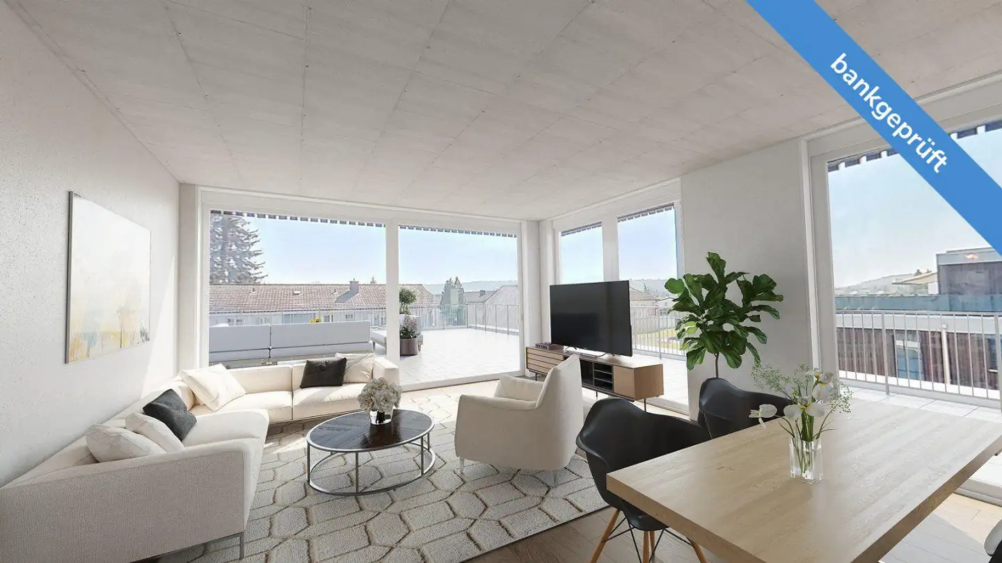 Penthouse kaufen - Trieschweg 28, 5033 Buchs AG