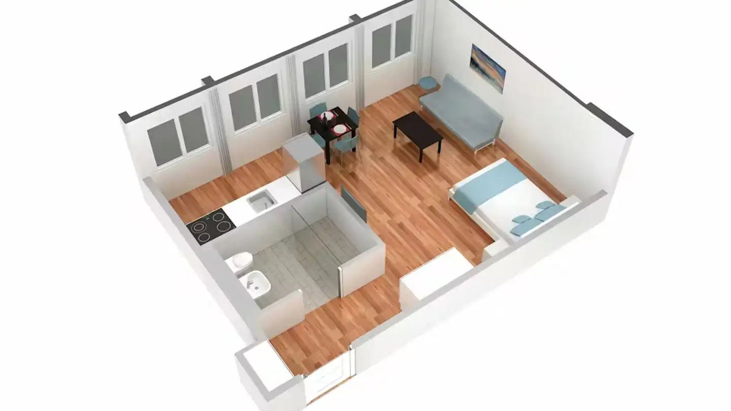 Wohnung mieten - Rümelinsplatz, 4001 Basel - Foto 3