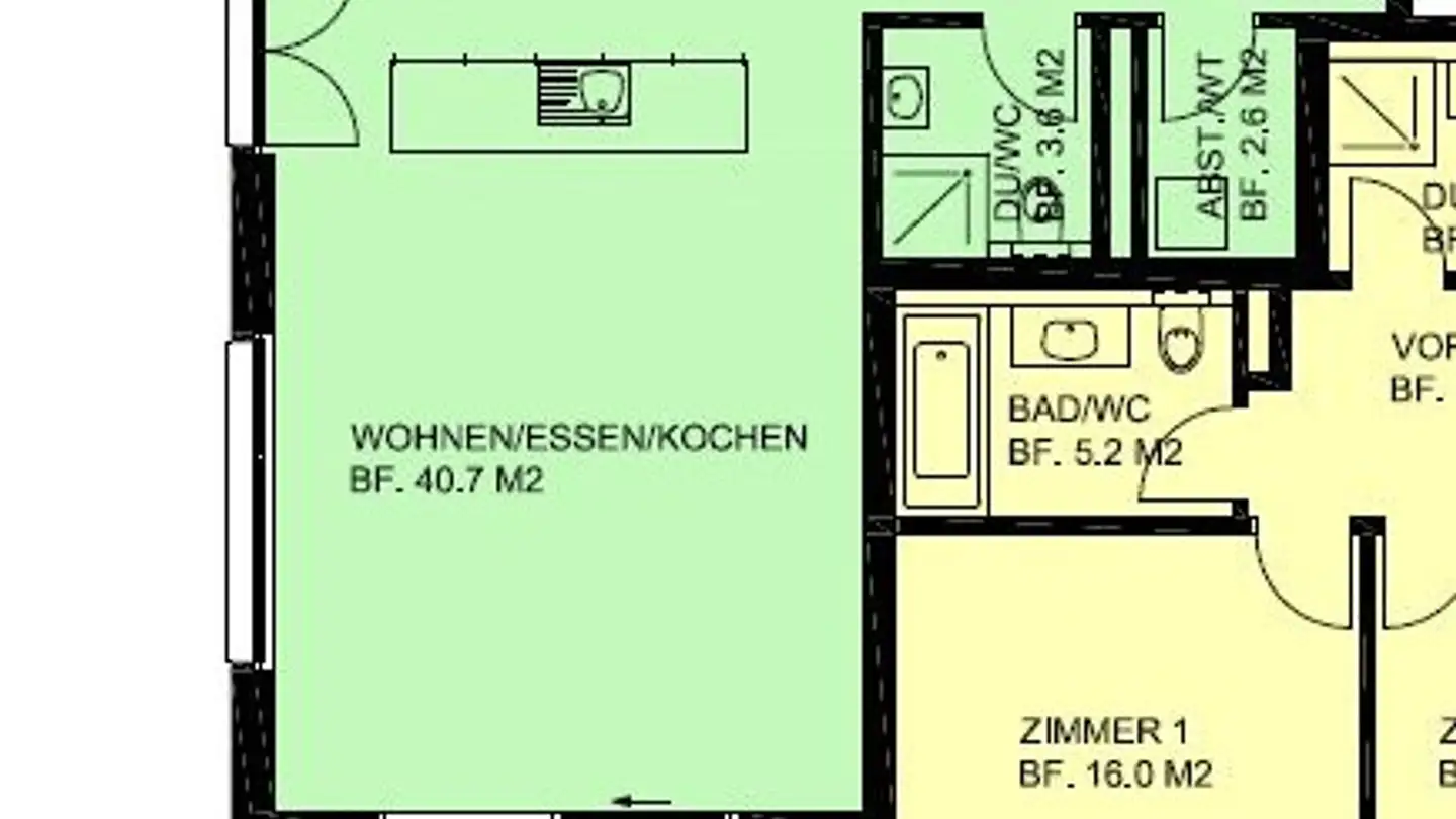 Wohnung mieten - Etzelstrasse 13, 8634 Hombrechtikon - Foto 3