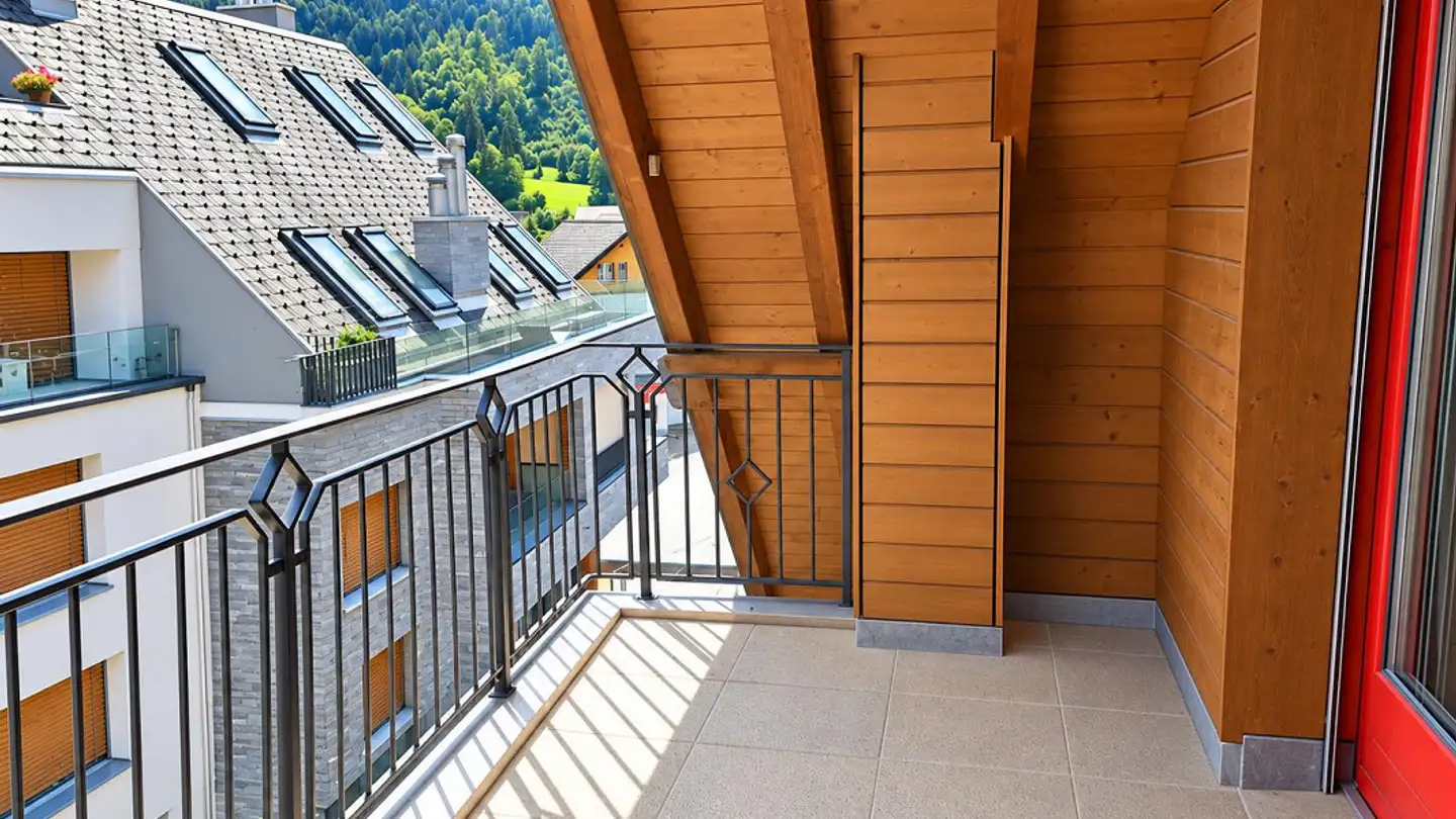 Attique à louer - Klosterstrasse 9, 6390 Engelberg - Photo 3