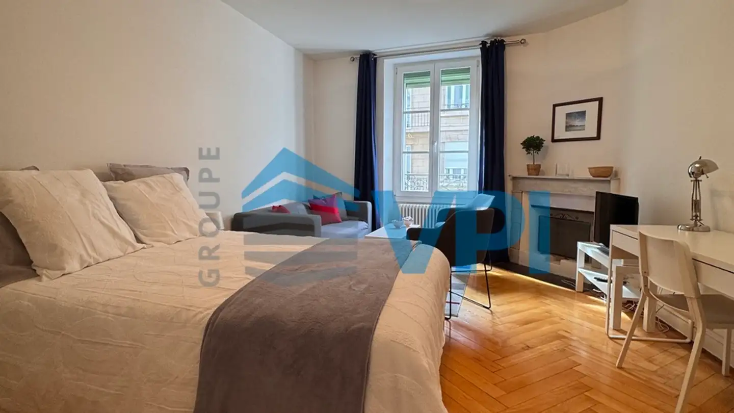 Appartement meublé à louer - Rue De-Monthoux 10, 1201 Genève