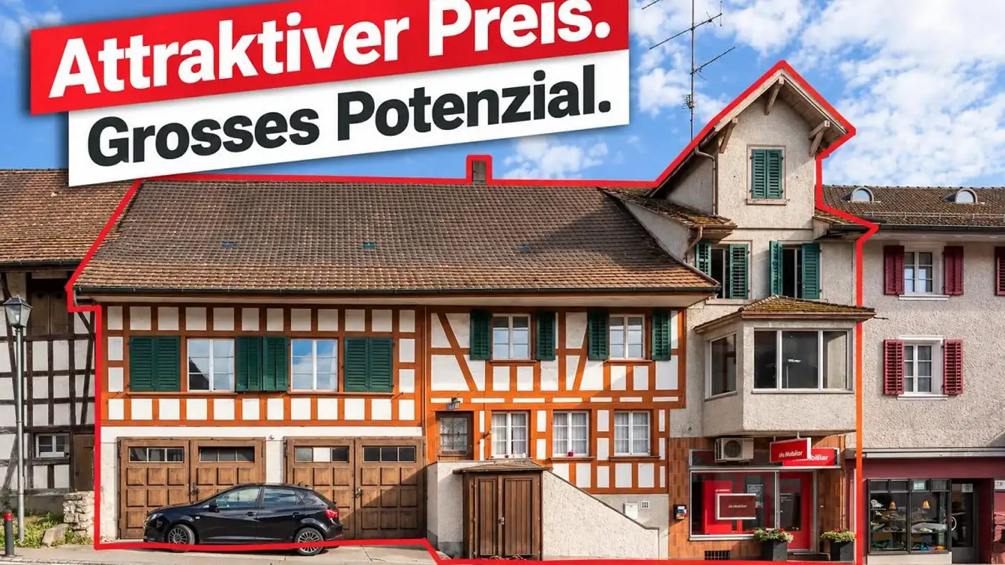 Mixed-use building for sale - Thurtalstrasse 14, 8450 Andelfingen
