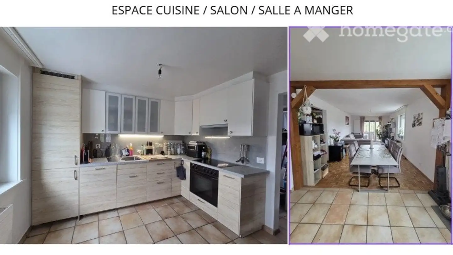 Apartment for rent - Les Léchères 1, 1694 Orsonnens - Photo 4