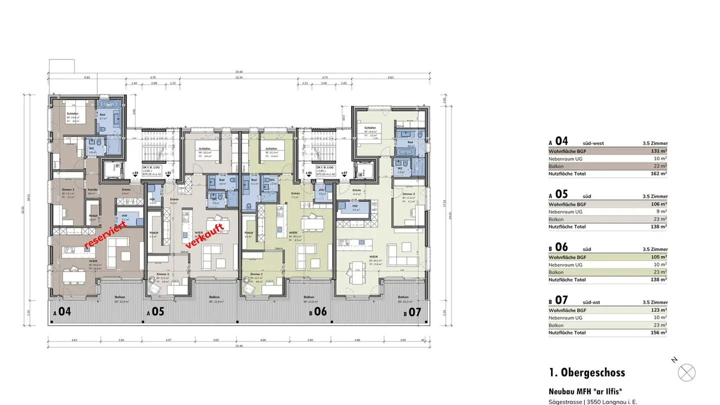 Wohnung kaufen - Sägestrasse 35, 3550 Langnau im Emmental - Foto 2