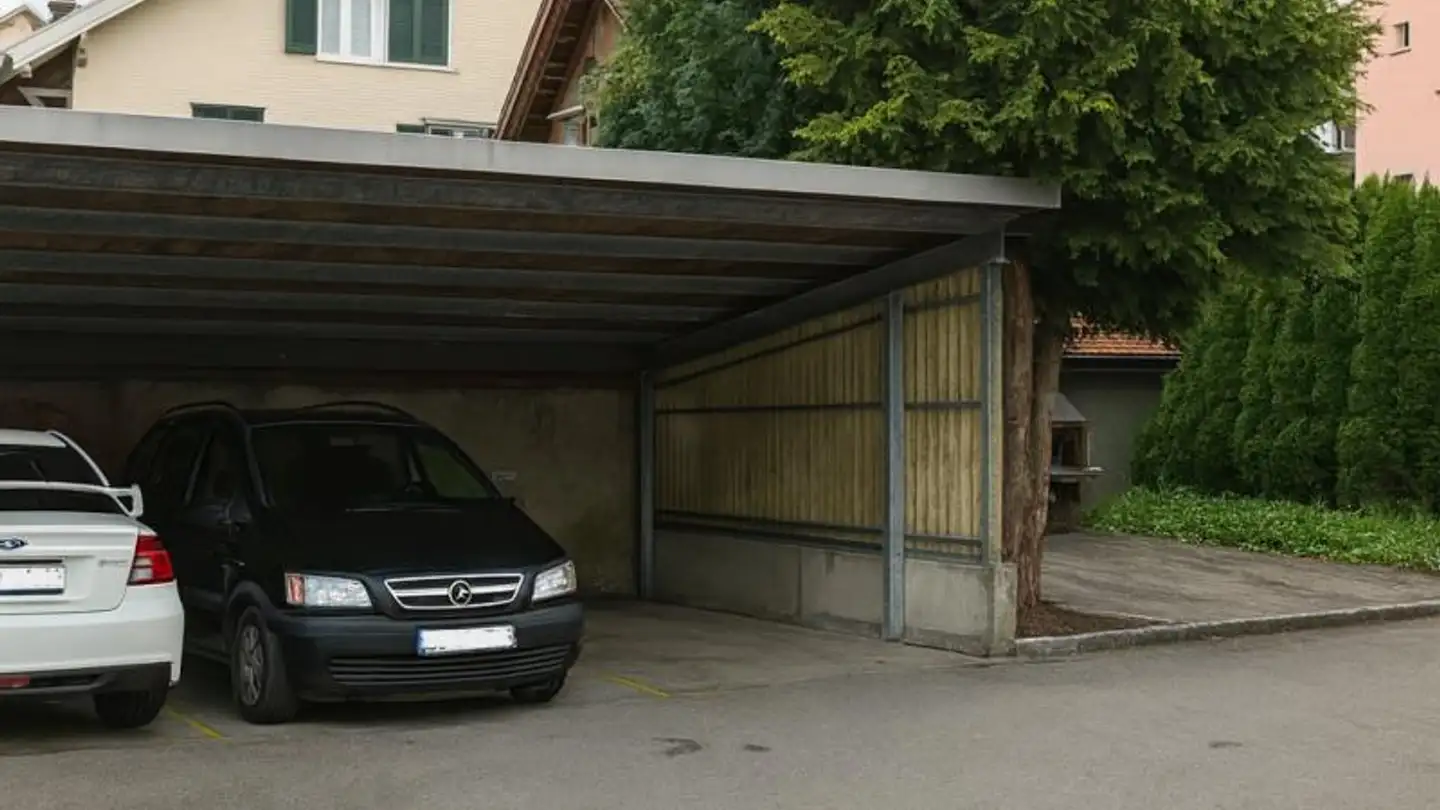 Überdachter Parkplatz mieten - Zürcher Strasse 66a, 9000 St. Gallen