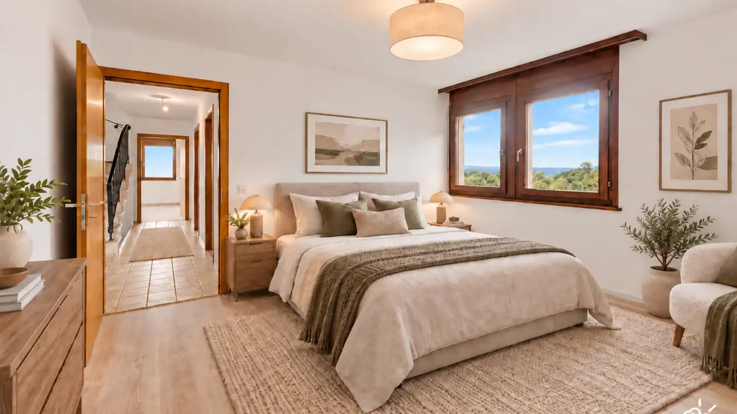 Appartement à vendre - Les Chenevières 38, 1586 Vallamand - Photo 4