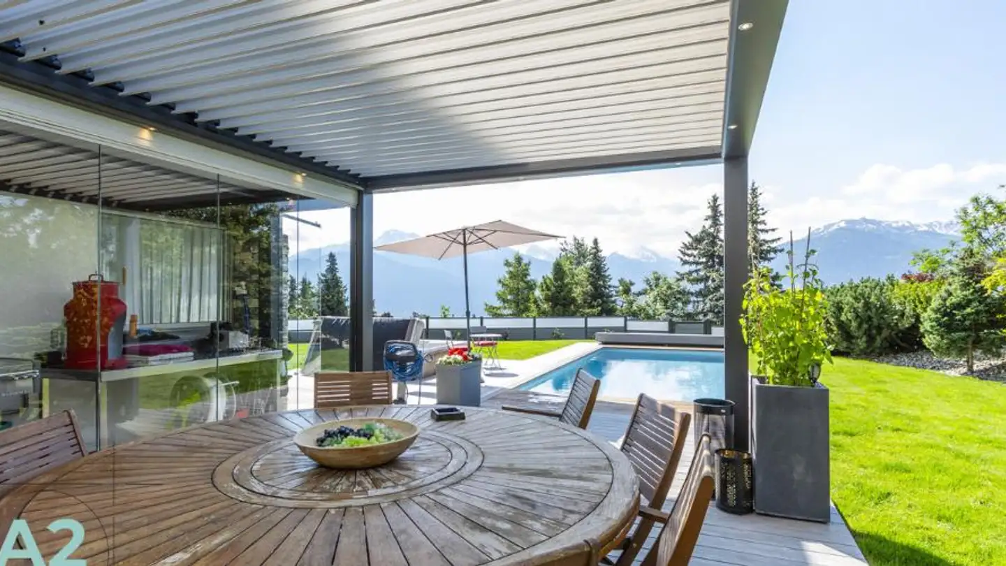Chalet à louer - Route des Taulettes, 3963 Crans-Montana - Photo 2