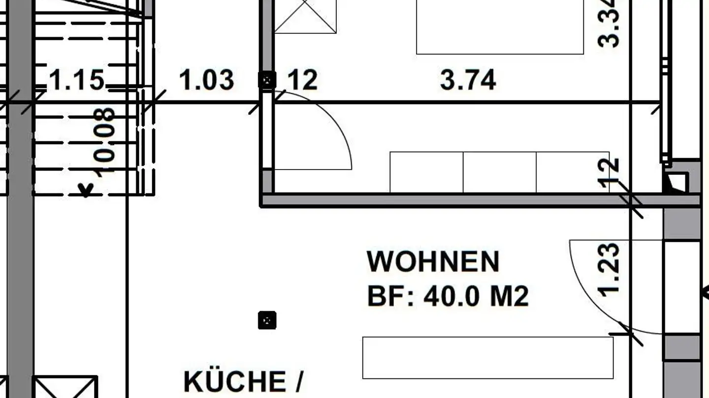 Studio mieten - Riembergweg 298, 4574 Nennigkofen - Foto 2