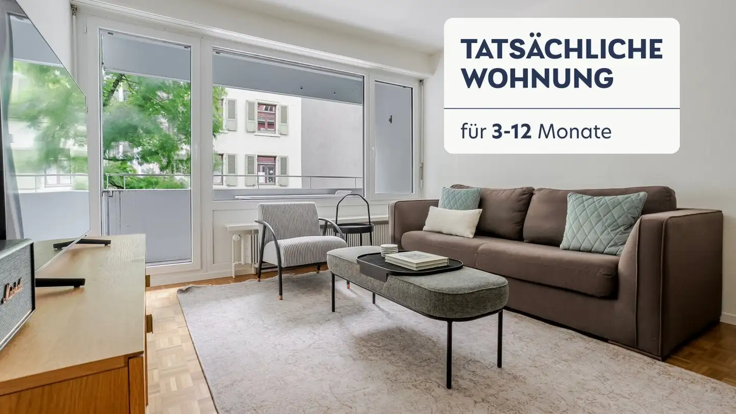 Furnished apartment for rent - Haltingerstrasse 75, 4057 Basel